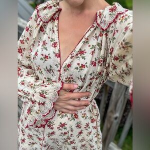 Doen Rietta Floral Maxi Dress in Wildflower Whisper Medium